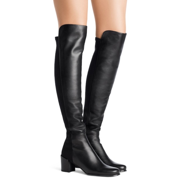 Stuart Weitzman Shoes - Stuart Weitzman City Block Boot in Black NWOT